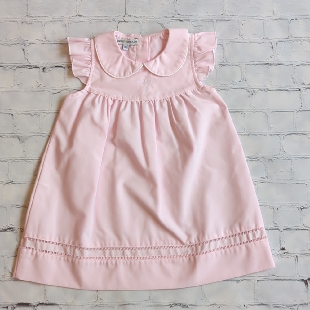 Pink Kids Dress Easter 24/2t Peter Pan
